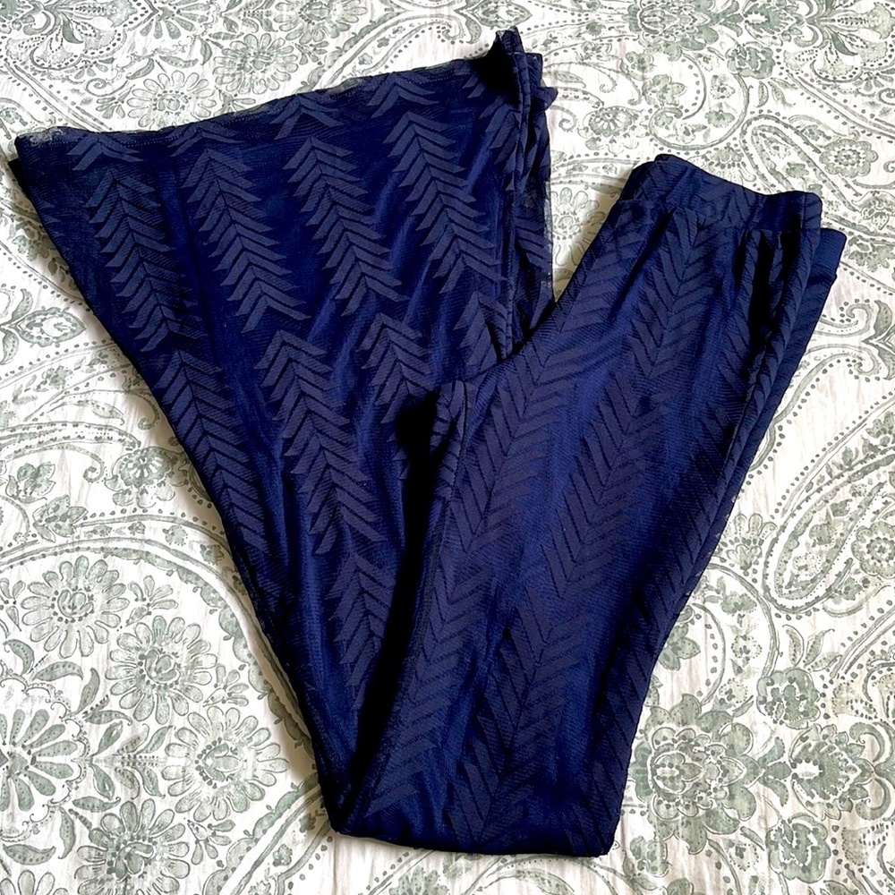 Chevron Flare pants